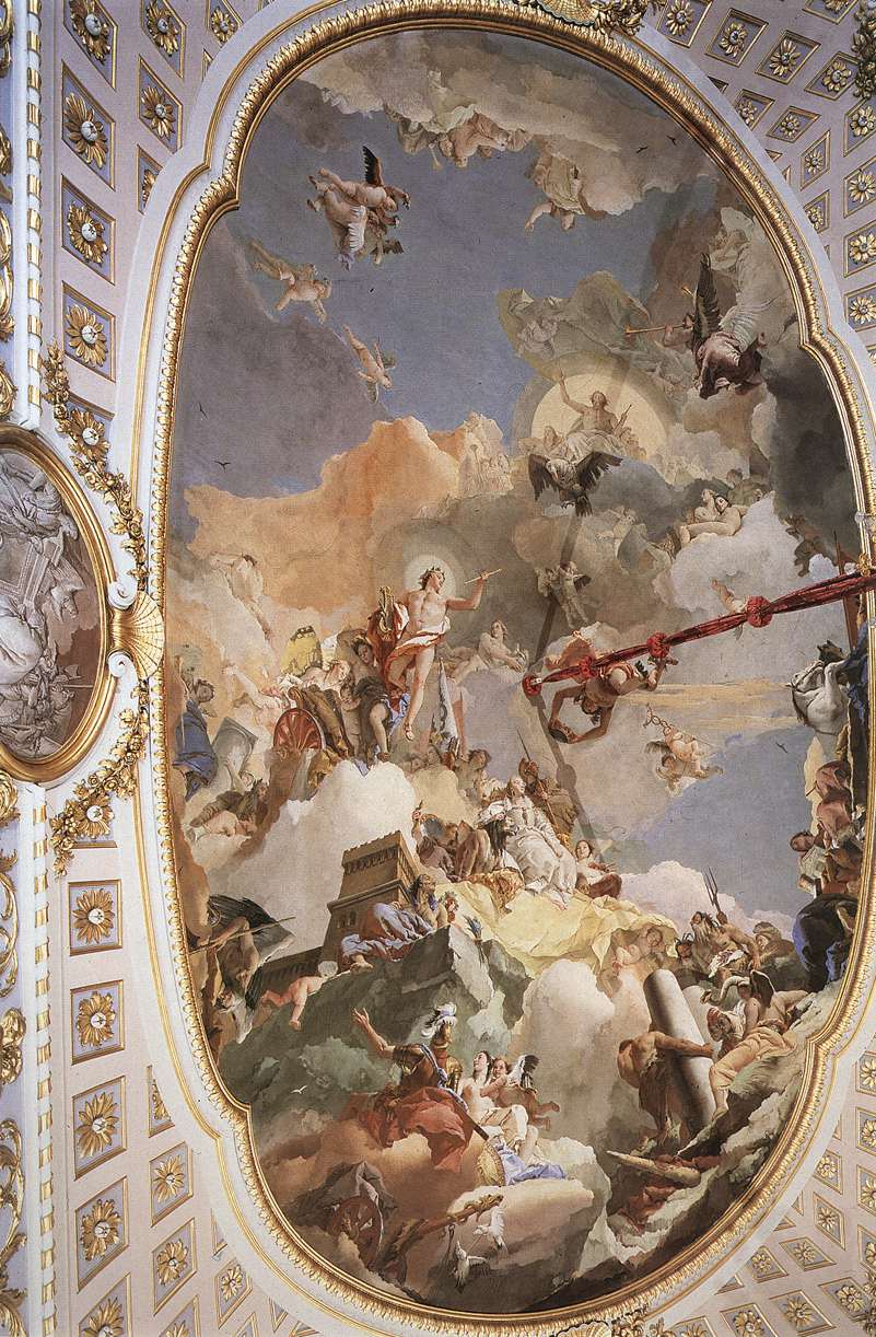 De apotheose van de Spaanse monarchie