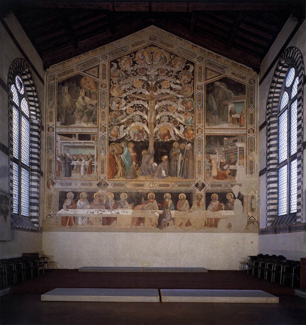 Última Cena, Árbol de La Vida y Cuatro Escenas Milagrosas