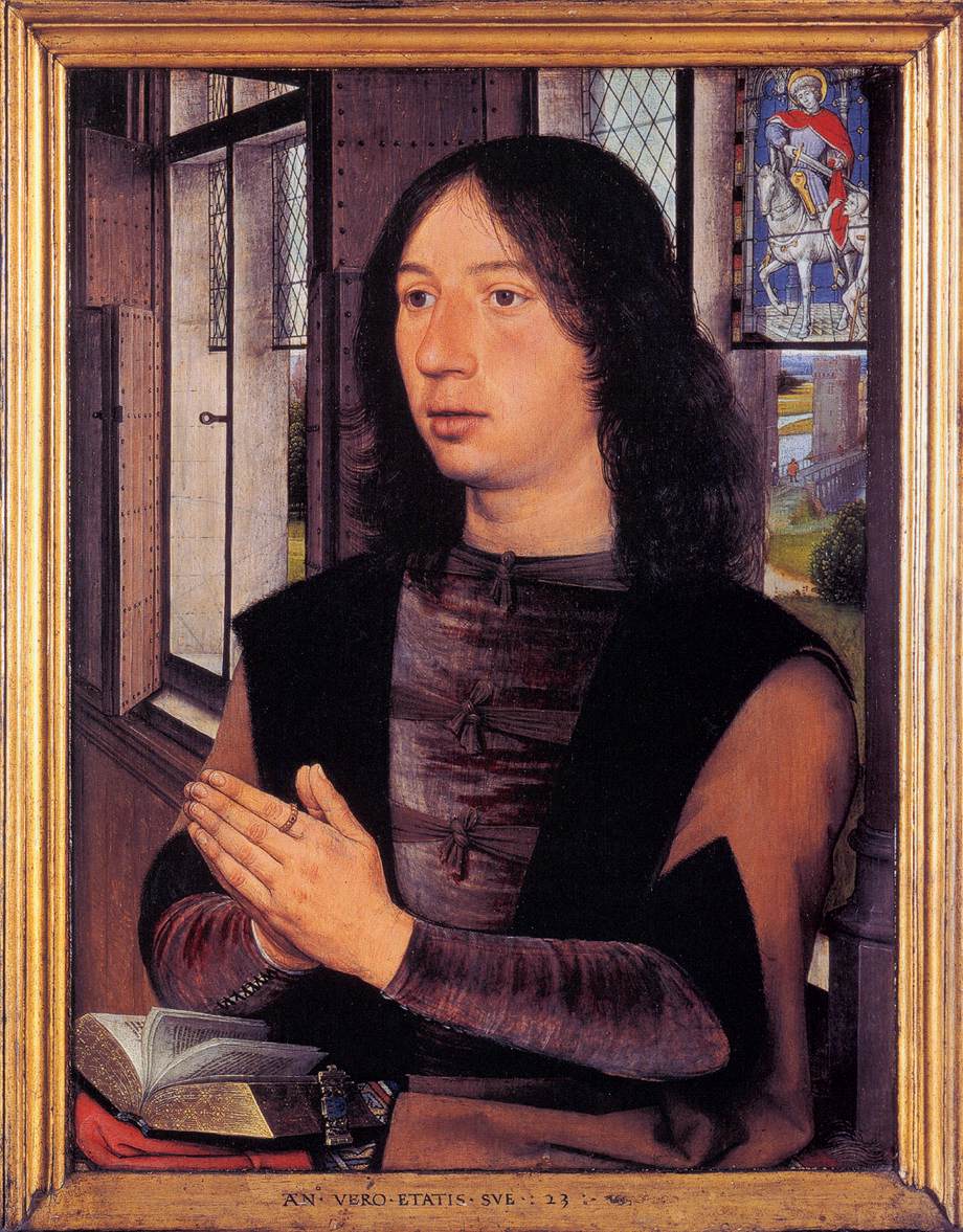 Diptych by Maarten Nieuwenhove (right panel)