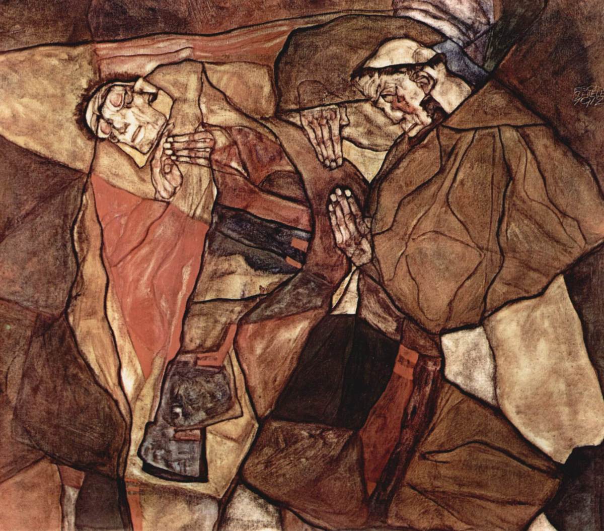 Agonie (la lutte de la mort)
