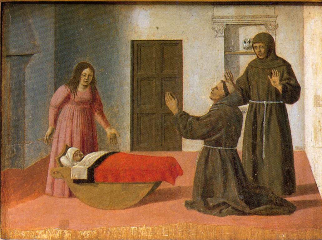 San Antonio Polyptic: San Antonio risorge un bambino