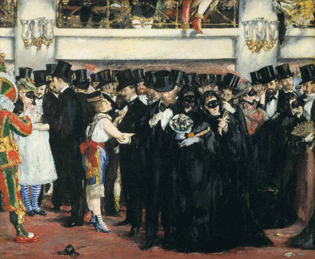 Parti masquée dans l'opéra