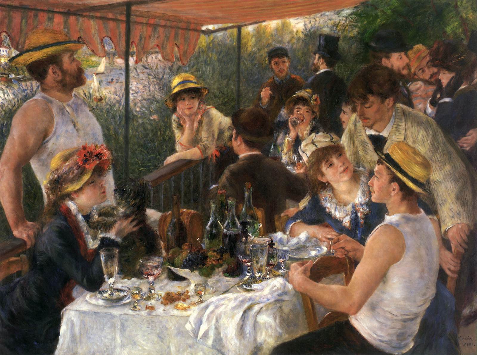 Déjeuner de la fête de navigation