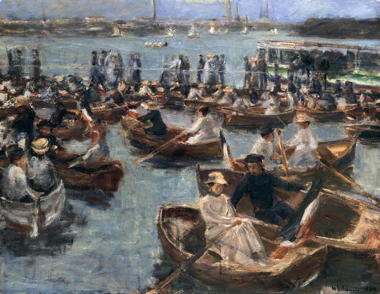 Night at Uhlenhorster Fährhaus