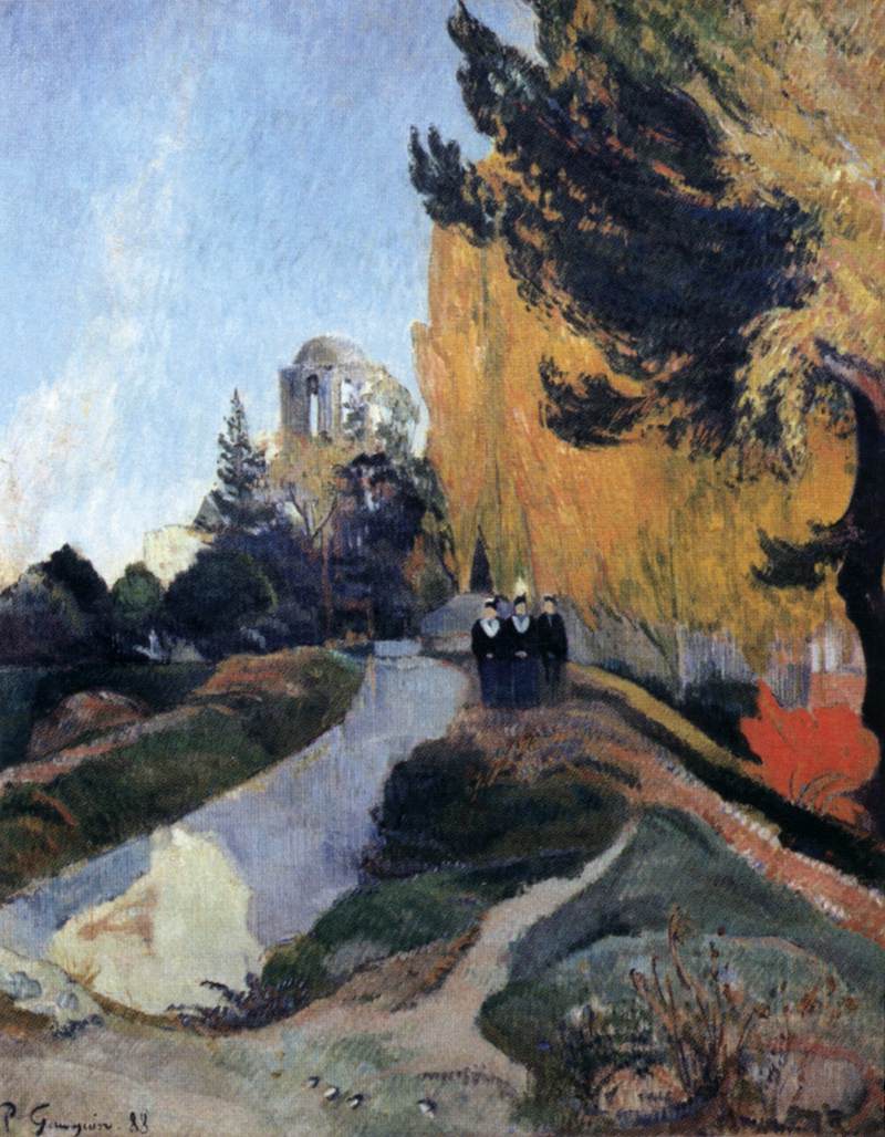 The Alyscamps in Arles