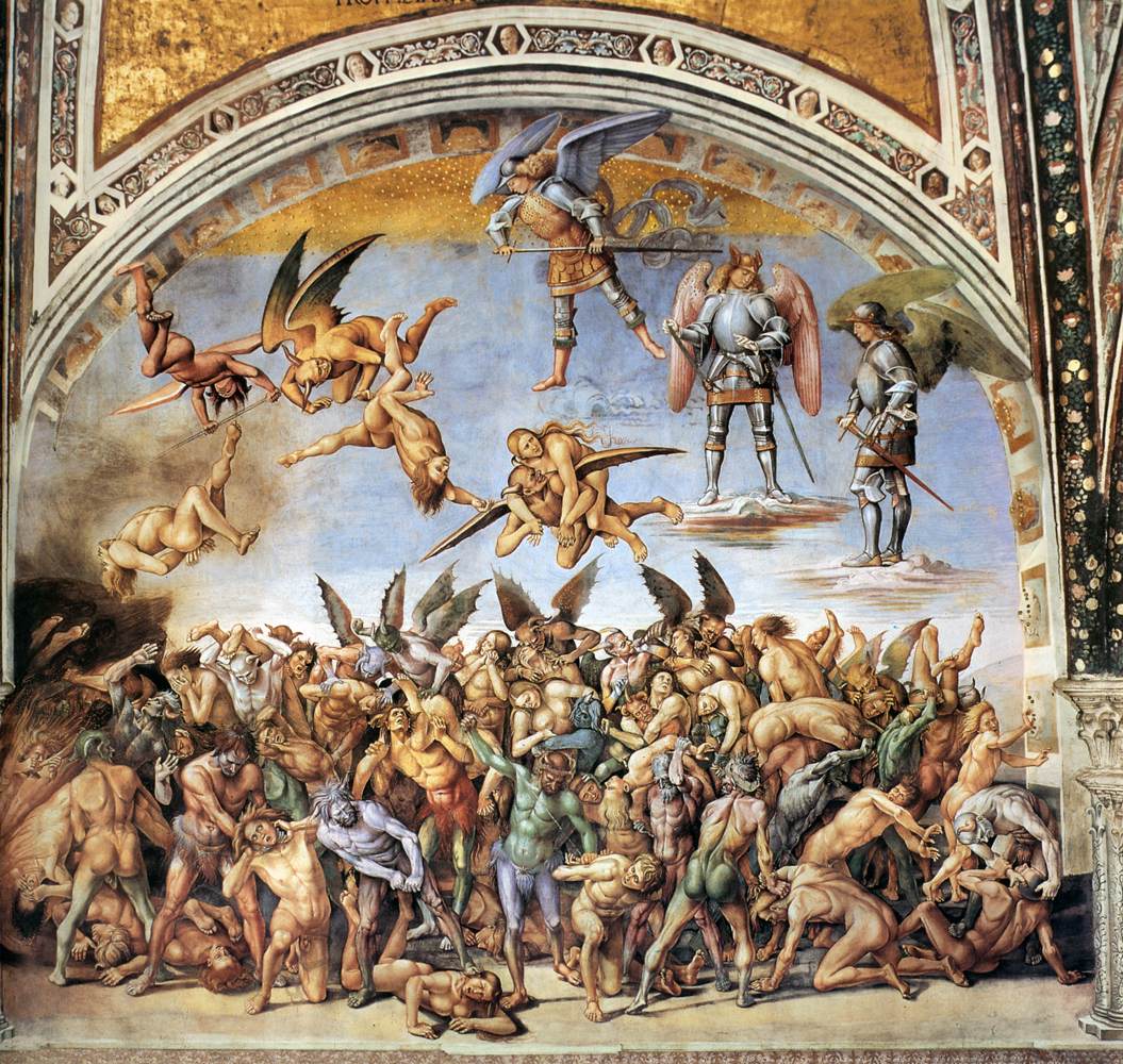 Reproduções De Pinturas Inferno, da `comédia divina` Por Dante