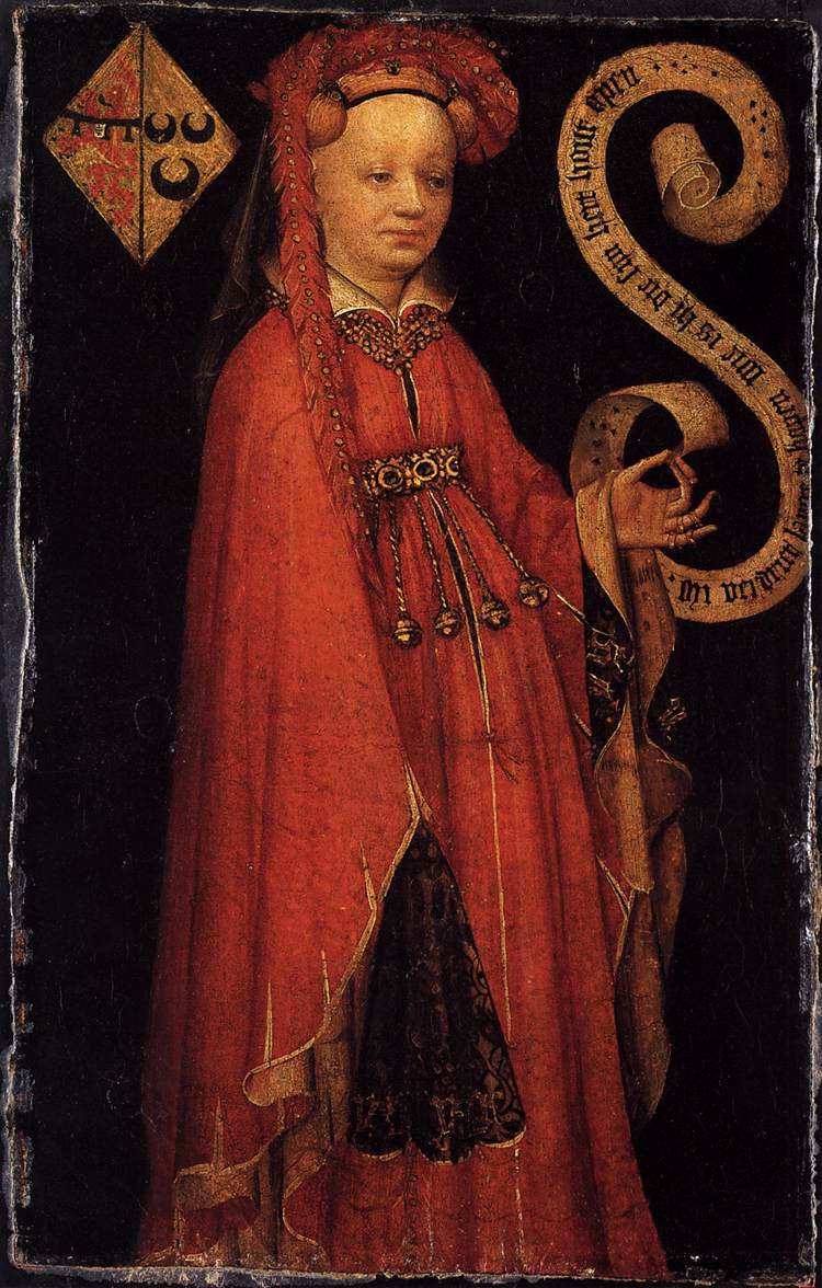 Portrait of Lysbeth Van Duvenvoorde