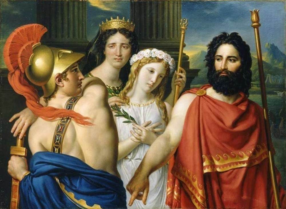 Gniew Achillesa lub ofiara iphigénie