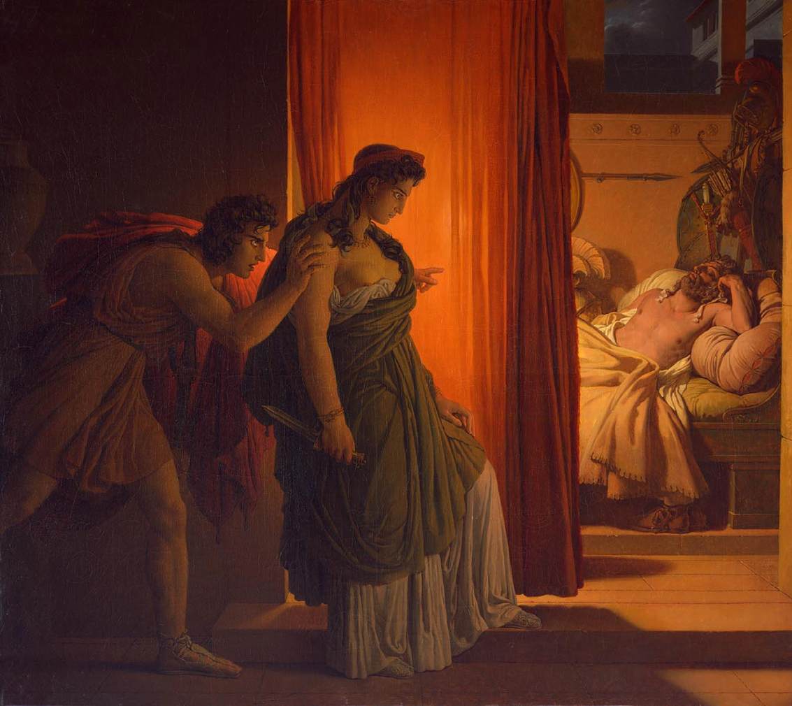 Clitemnestra et Agamemnon