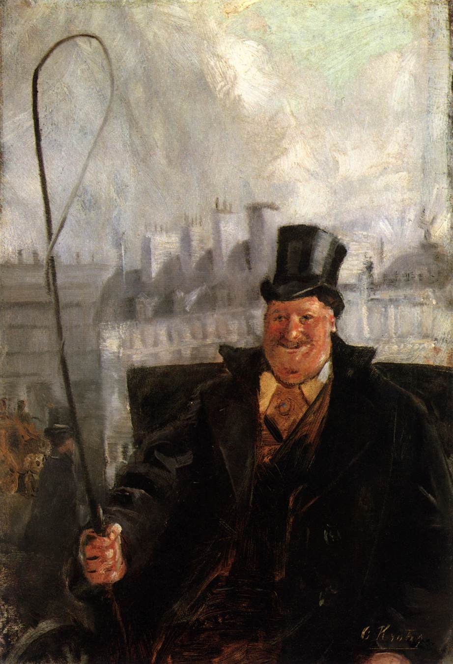 Hackney Taxi Driver in Paris