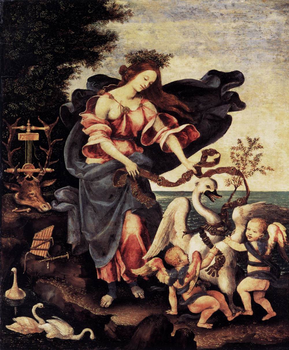Musica o allegoria Erato