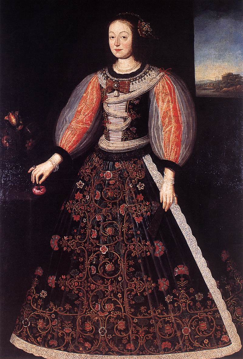 Portrait of Princess Ana Juliana Eszterházy, Wife of Count Ferenc Nádasdy
