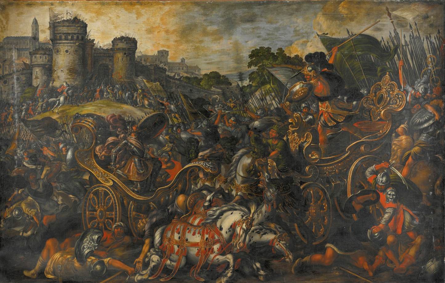 Aşil, Hector'u Troy'dan Çıkarıyor