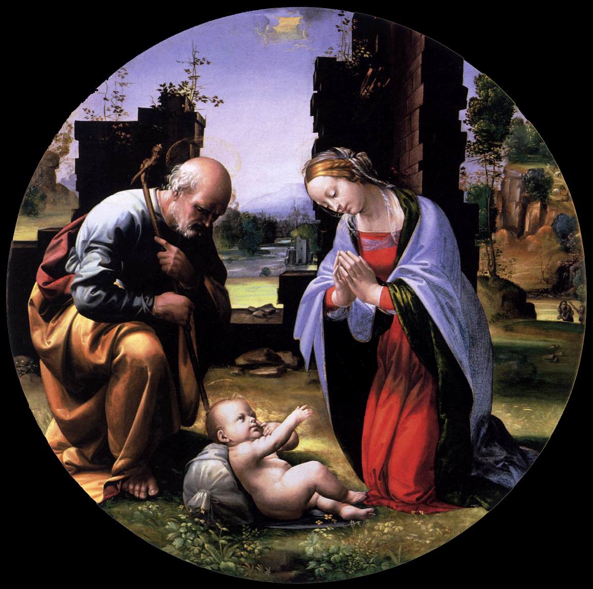 Adorazione di Christ Child