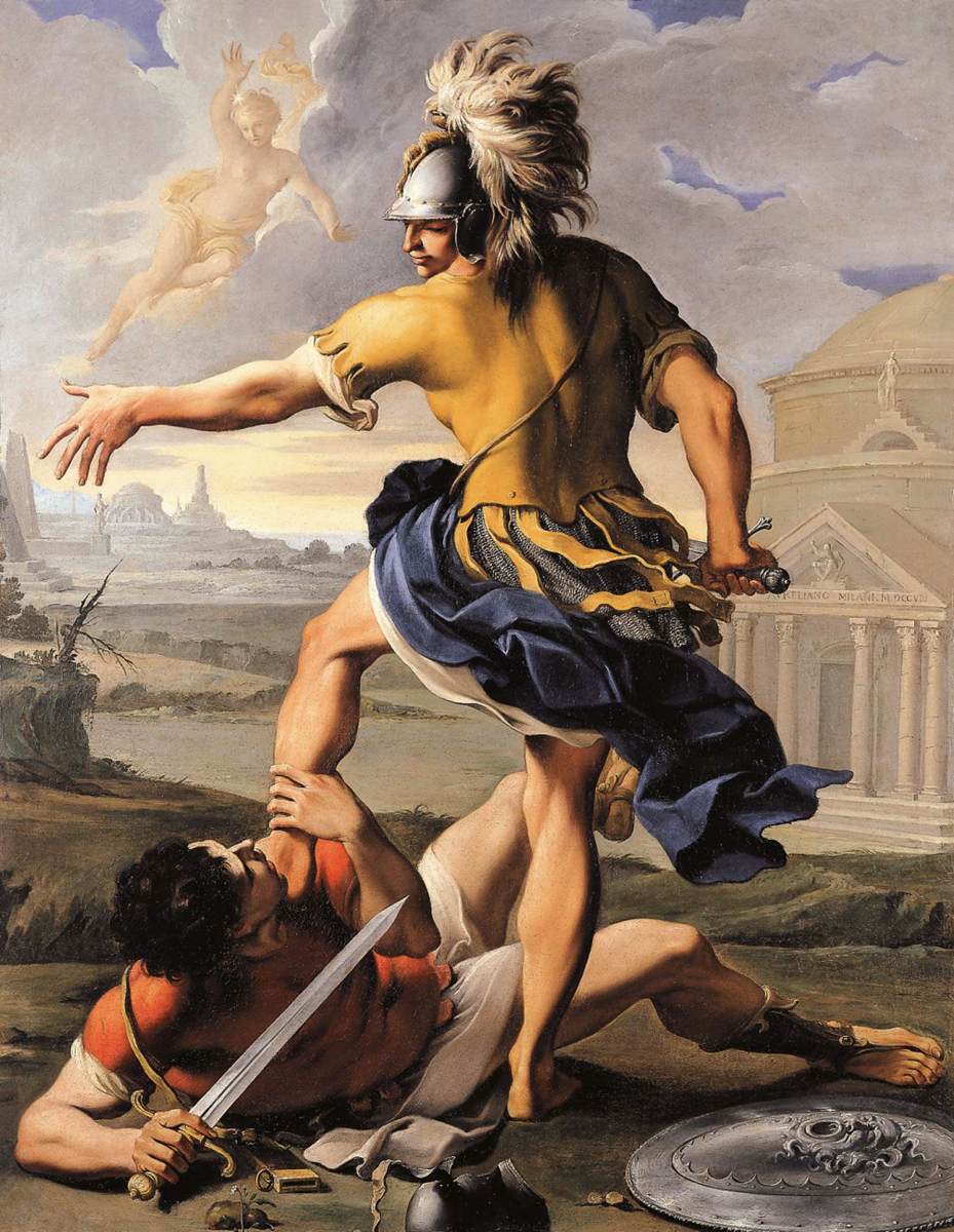 O Combate Entre Eneias e Turno