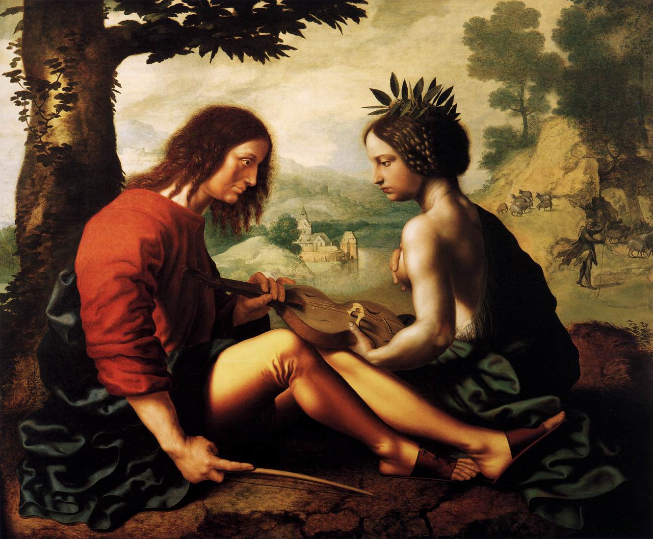 allegorical scene