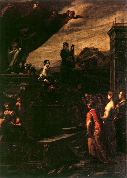 Ferdinando II Incoronazione Allegoria dei Medici