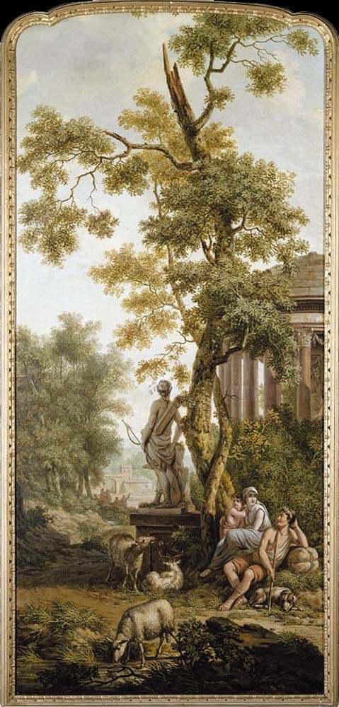 Paysage arcadien
