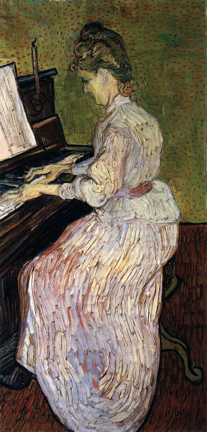 Margarita Gachet sul pianoforte