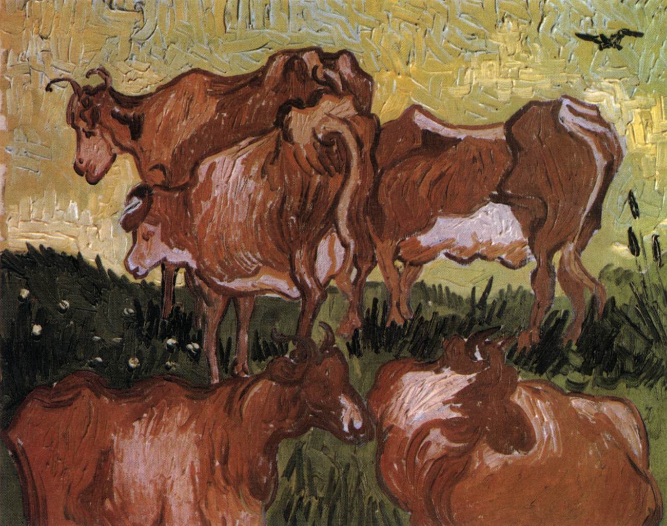 Cows (In the Style of Jordaens)