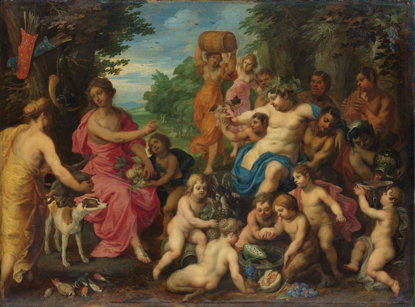 Bacchus und Diana