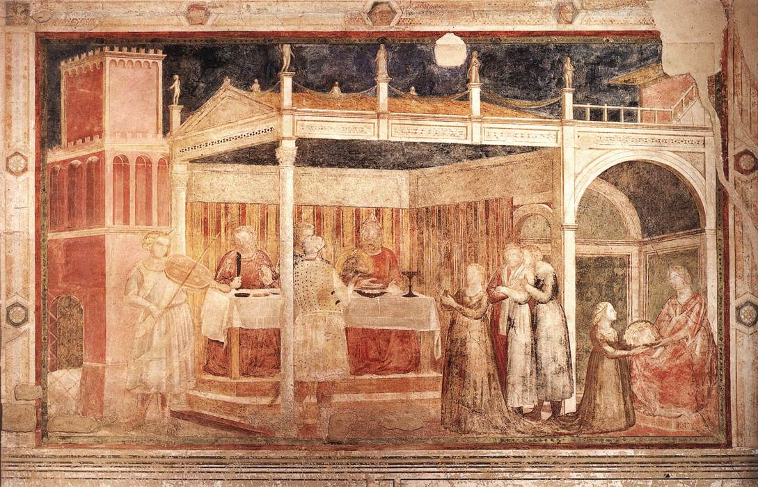 Scene della vita di San Juan Bautista: 3 Herod Festival