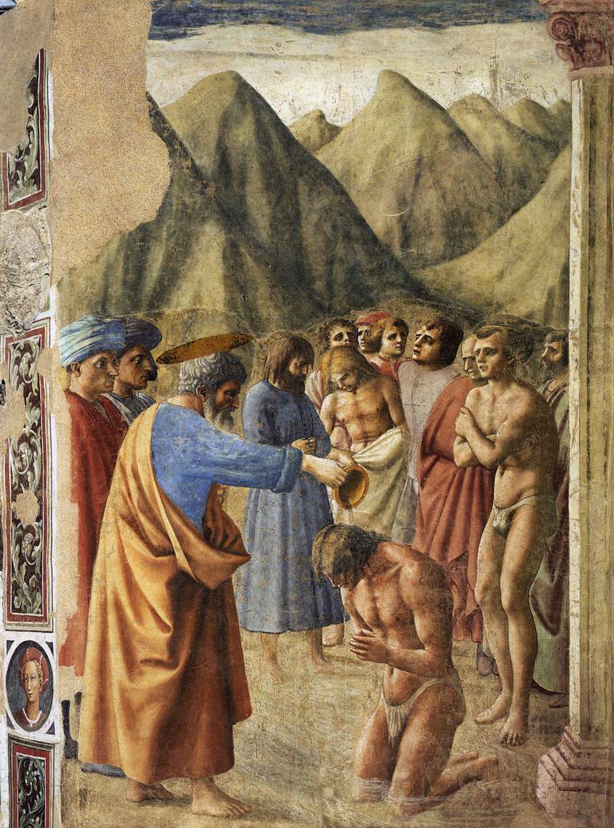 The Baptism of the Neophytes