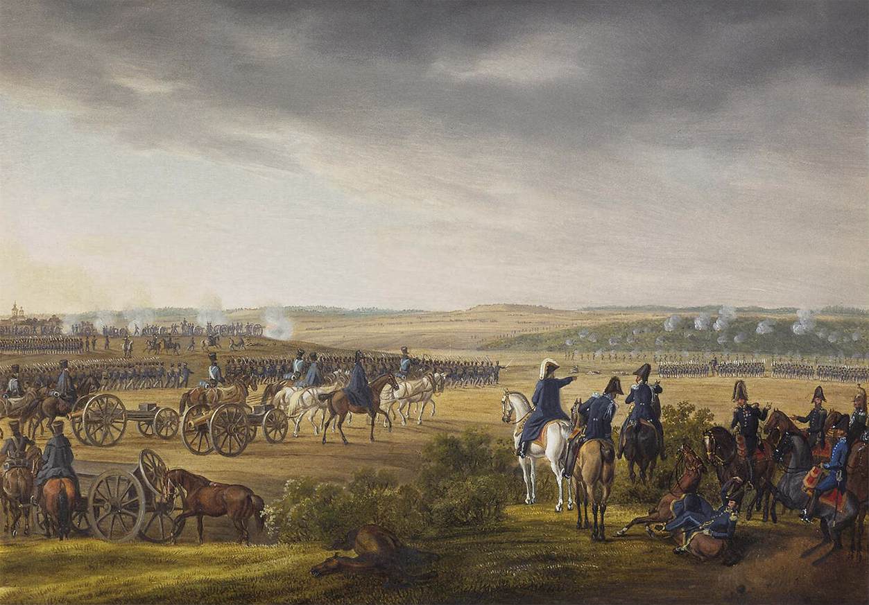 Bataille de Moscou le 7 septembre 1812
