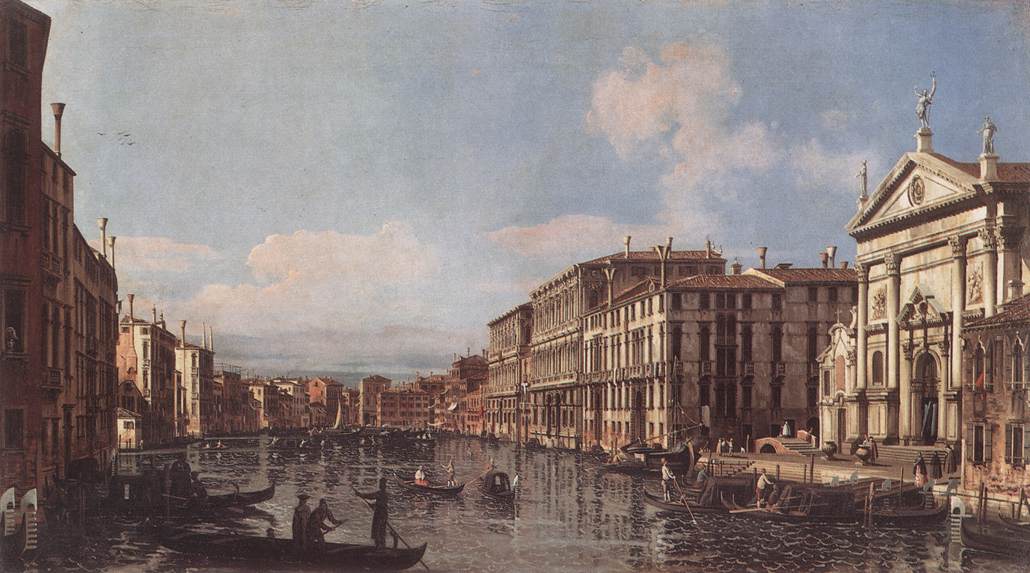 Vista del Gran Canal en San Stae