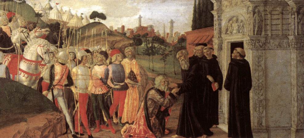 San Benito'nun Yaşamının Üç Bölümü (3)