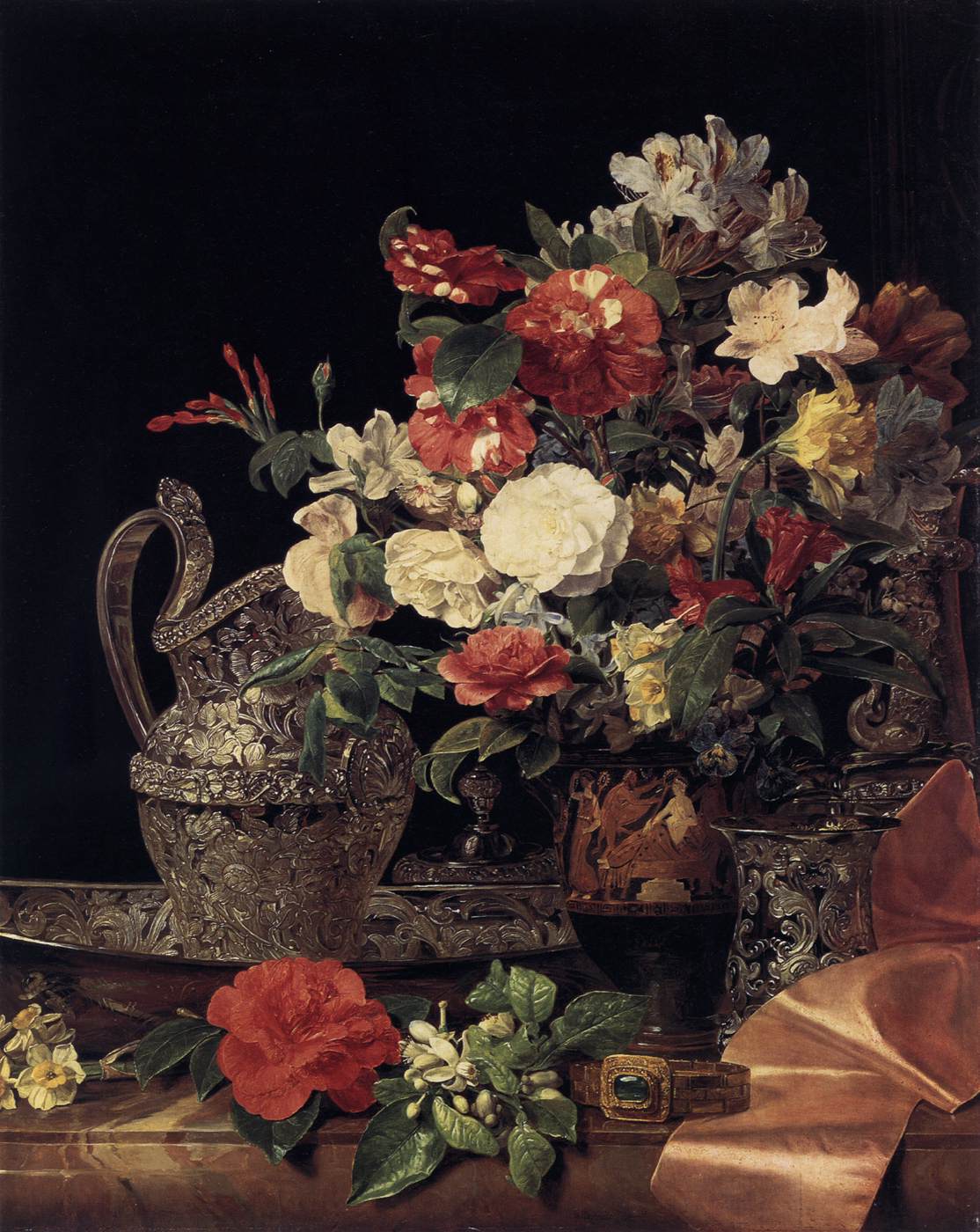 Bouquet en un Cráter del Ático