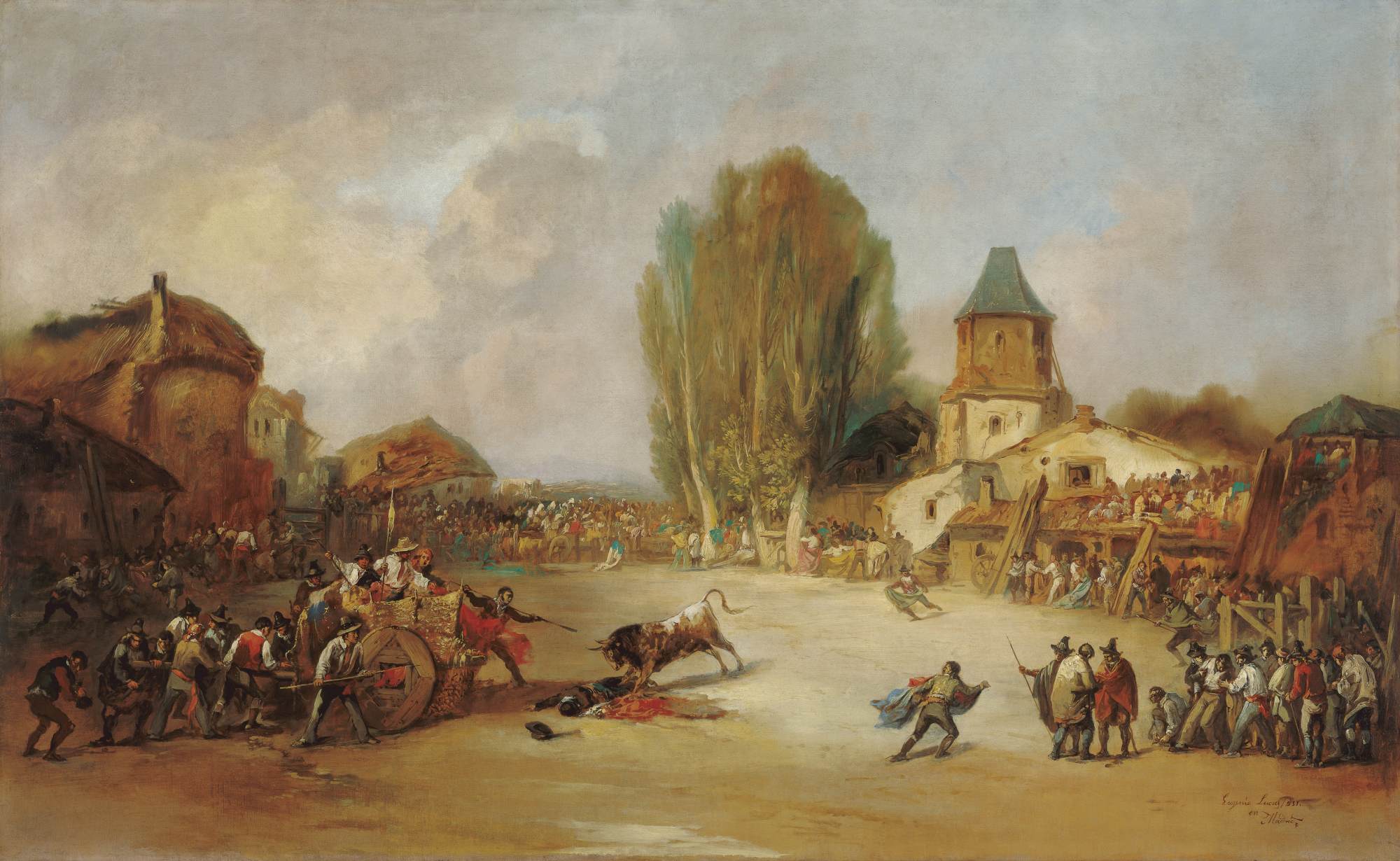 Hornhaut in einem Stadtlauf