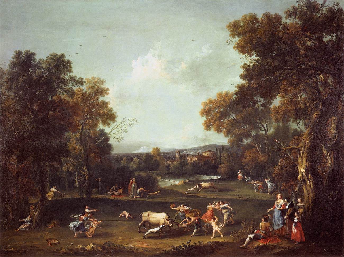 Chasse au taureau