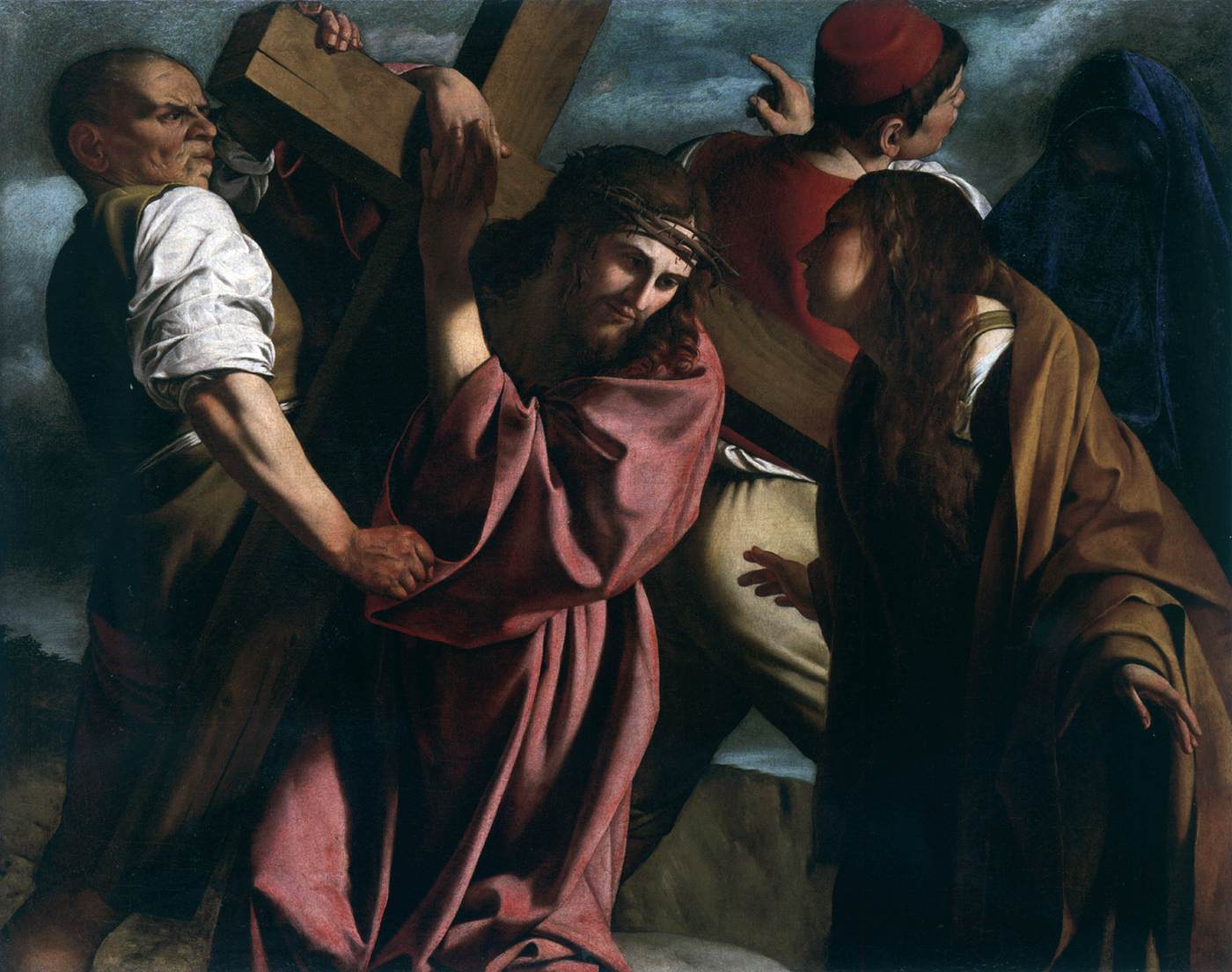 Chemin vers le calvaire