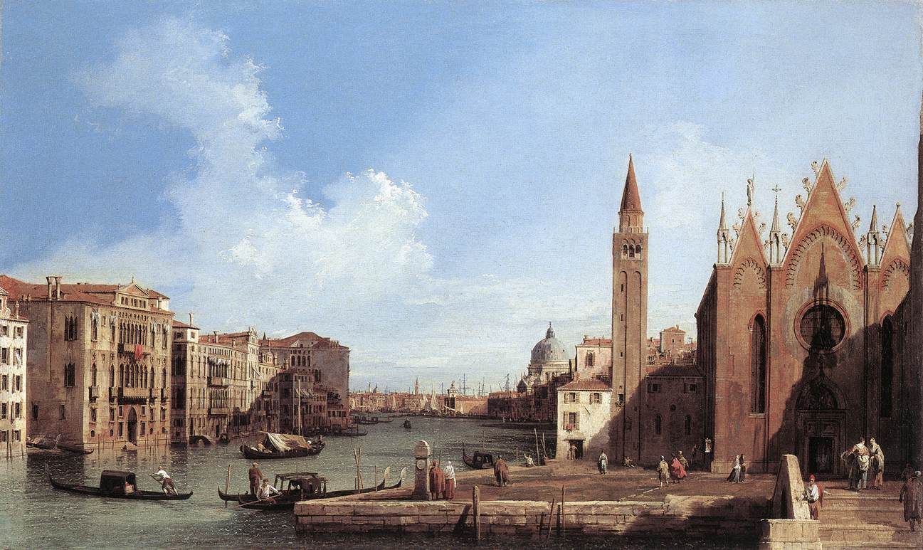 Gran Canal: Från Santa María de la Carità till Bacino di San Marcos