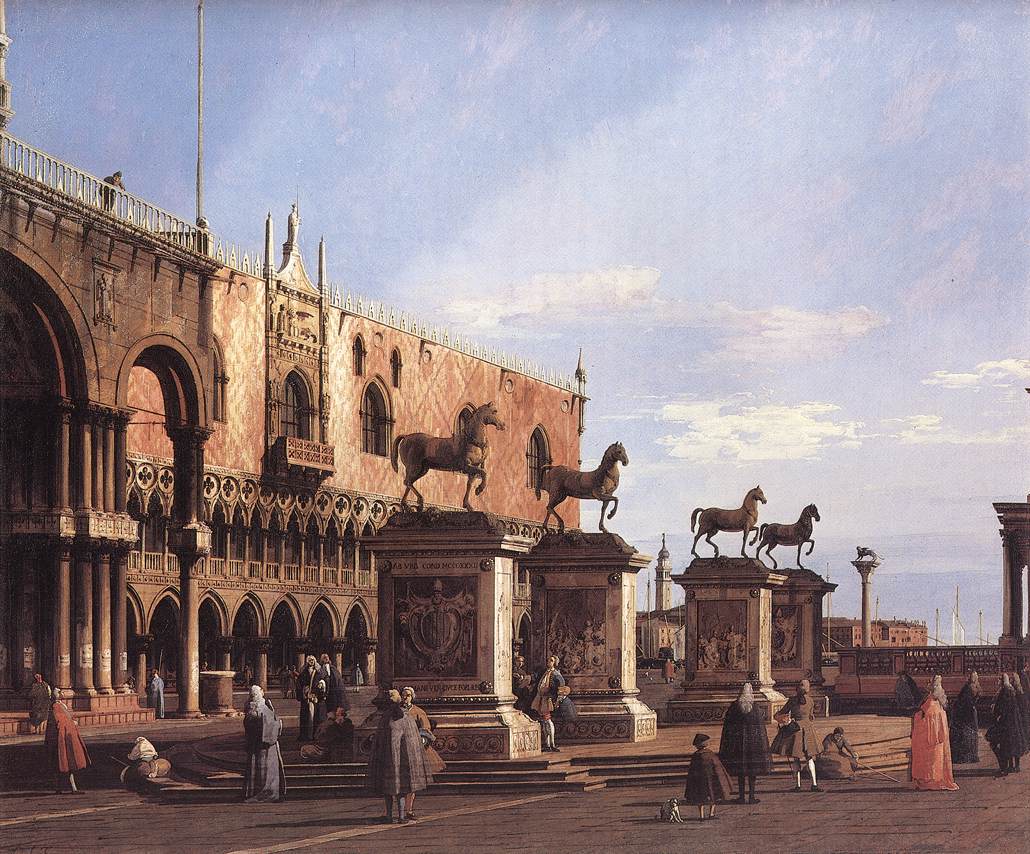 Capricho: San Marcos Horses in Piazzetta