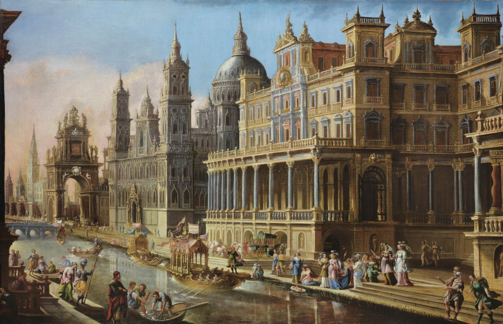Pouvoir architectural avec Moïse sauvé de l'eau