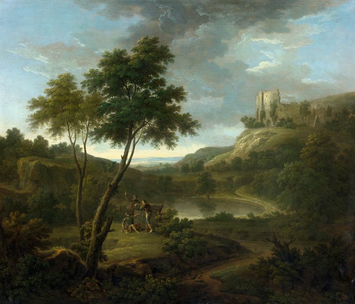 Capricho avec un sarcophage classique