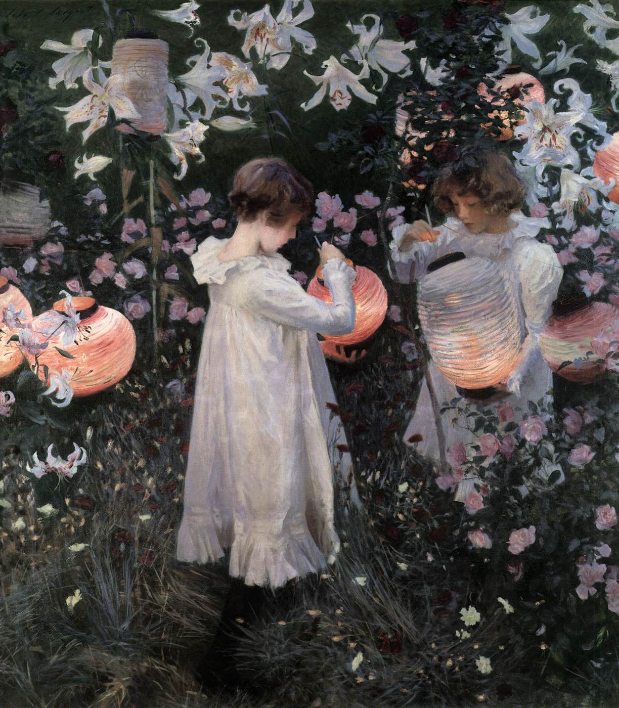 Carnation, Lily, Lily, Pink