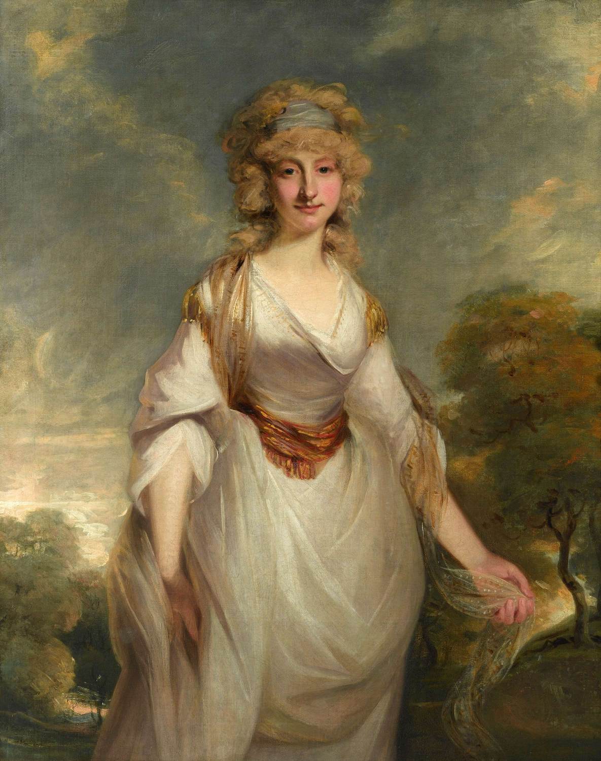 Portræt af Lady Almería Carpenter