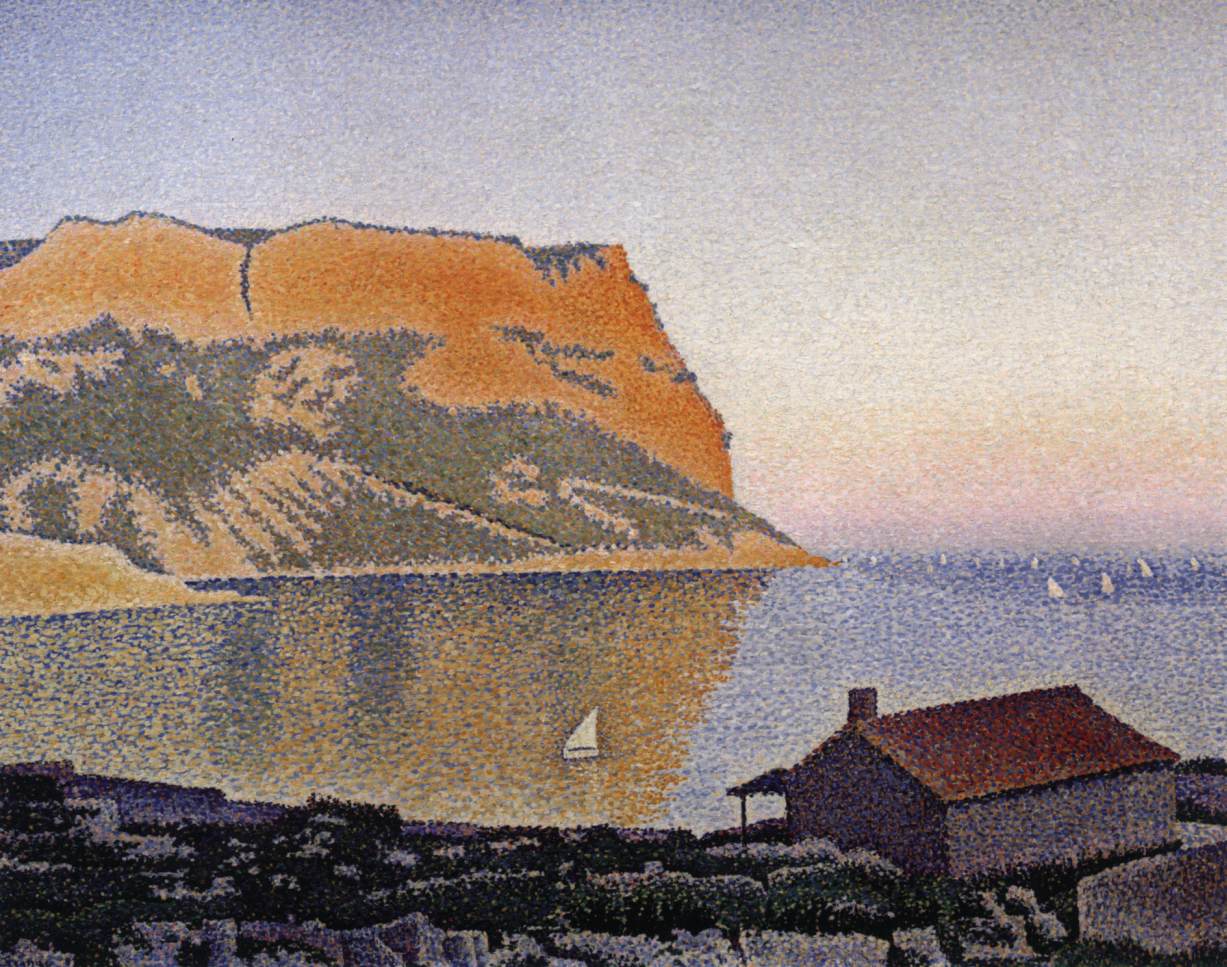 Vista de La Bahía de Cassis, Cap Canáille