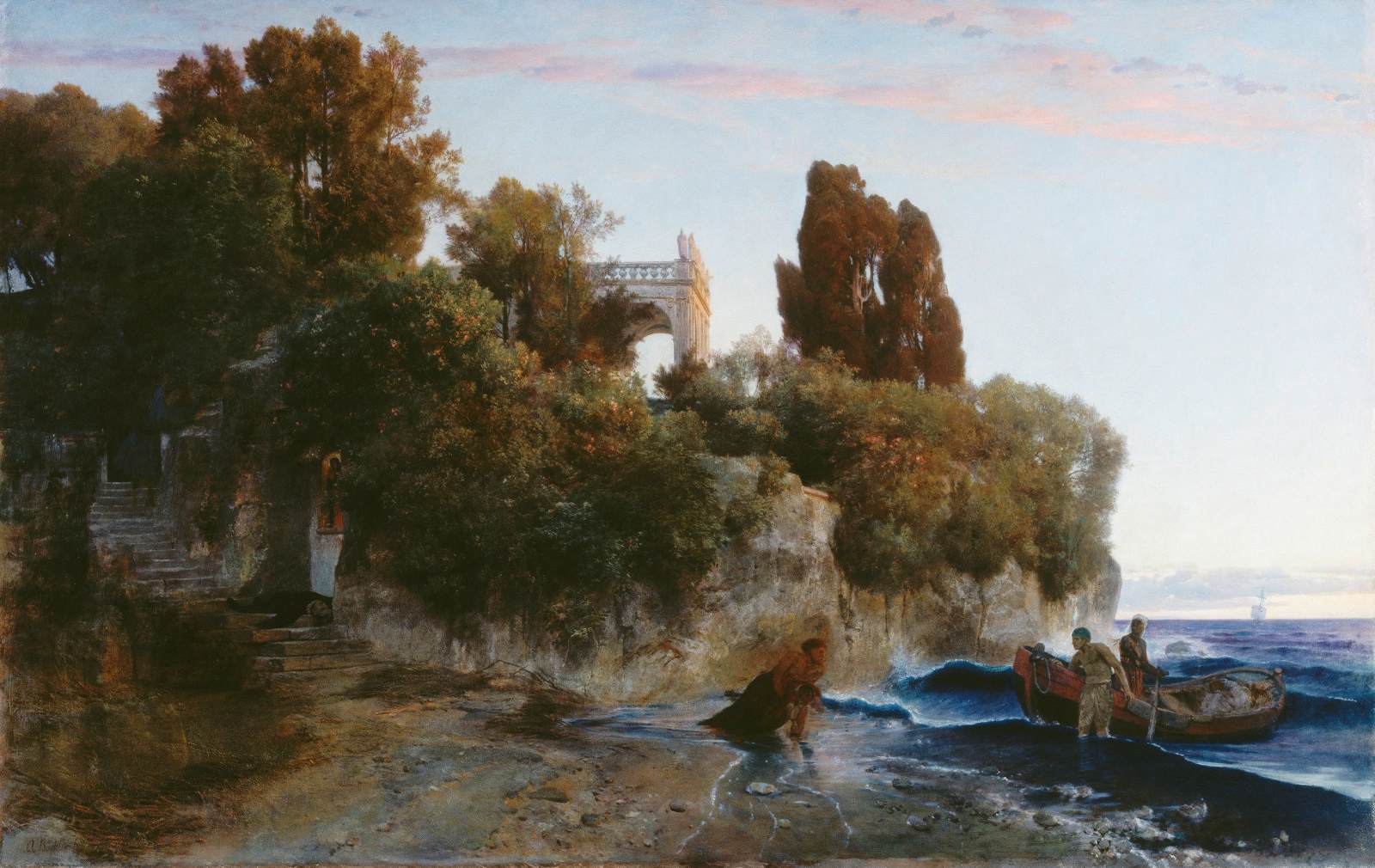 Castle by the Sea (Murder in the Castle Garden)
