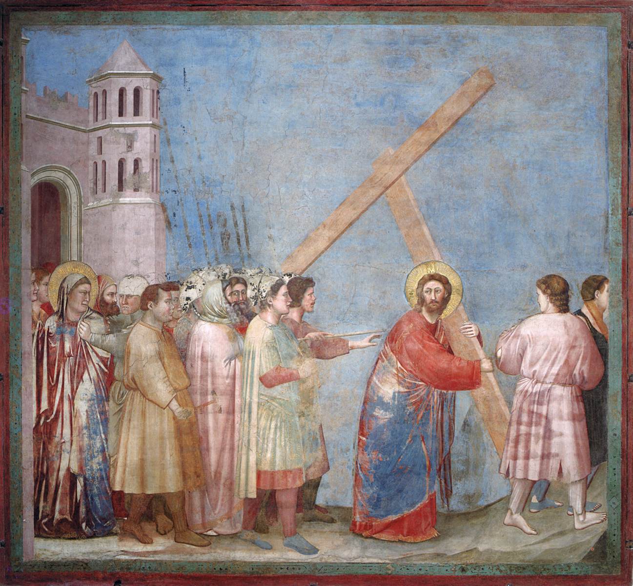 № 34 сцены жизни Христа: 18 способ к Голгофу