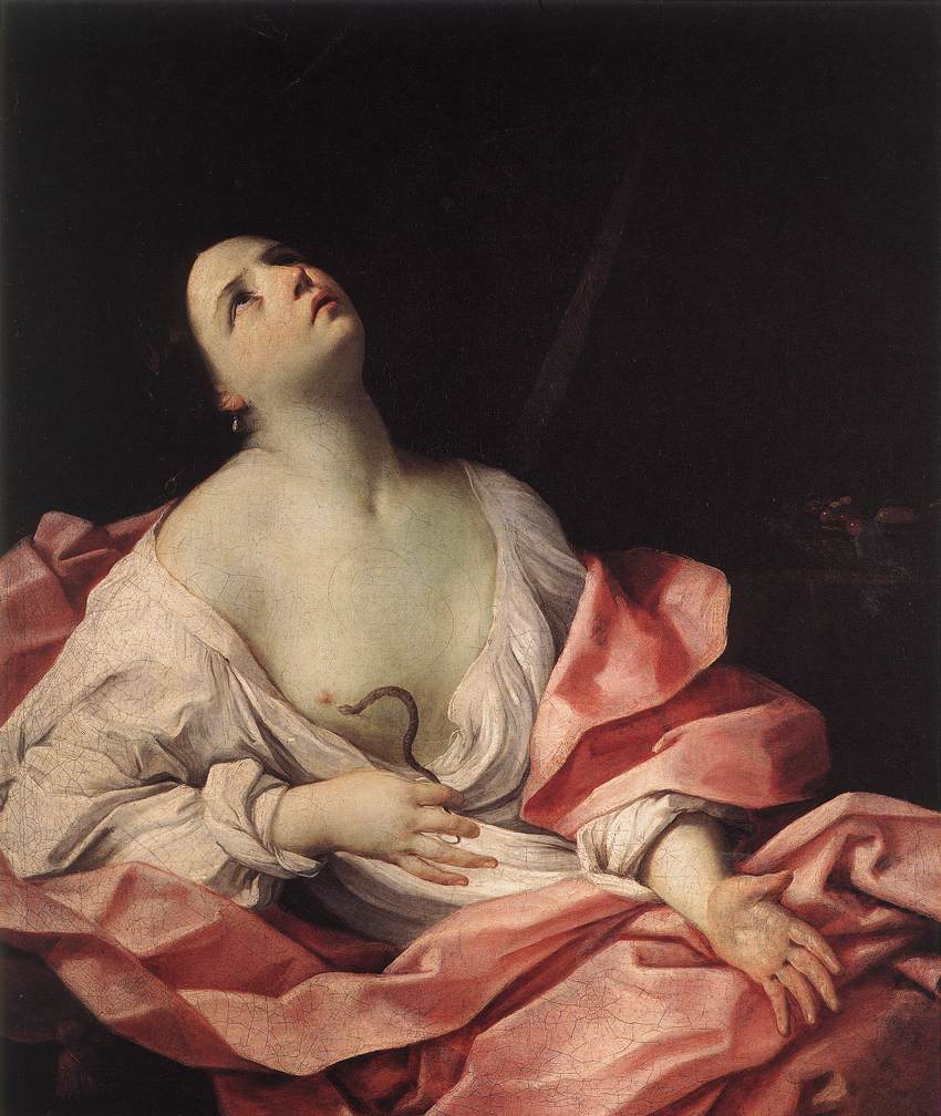 Cleopatra med ormen