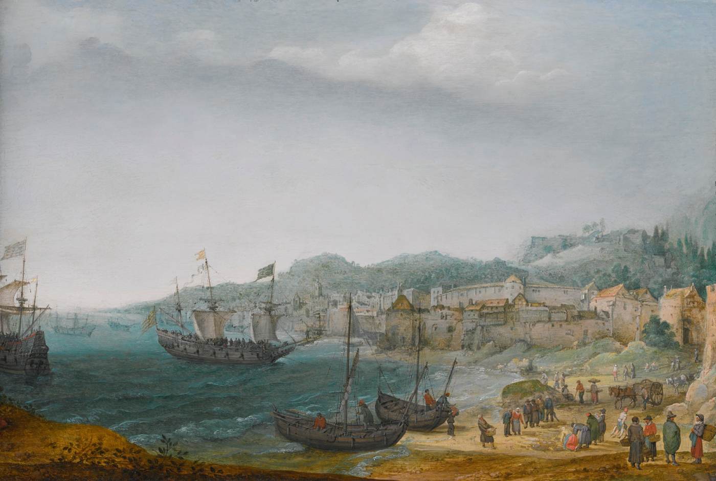 Fortified Coastal City