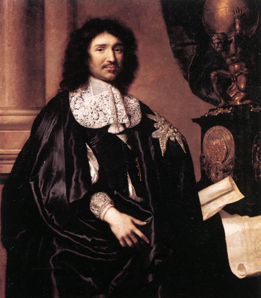 Portræt af Jean-Baptiste Colbert