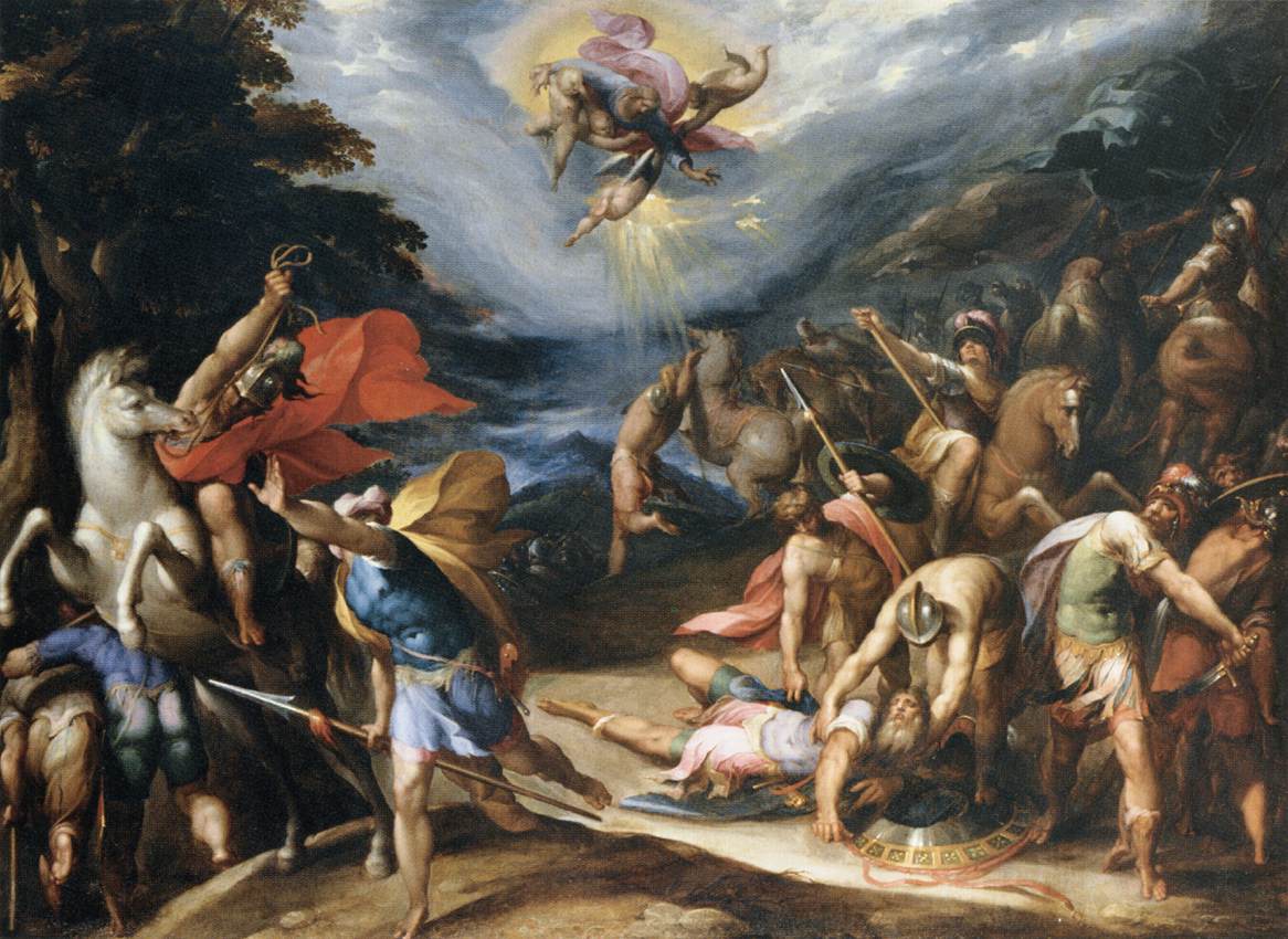 Conversion de Saint Paul sur le chemin de Damas