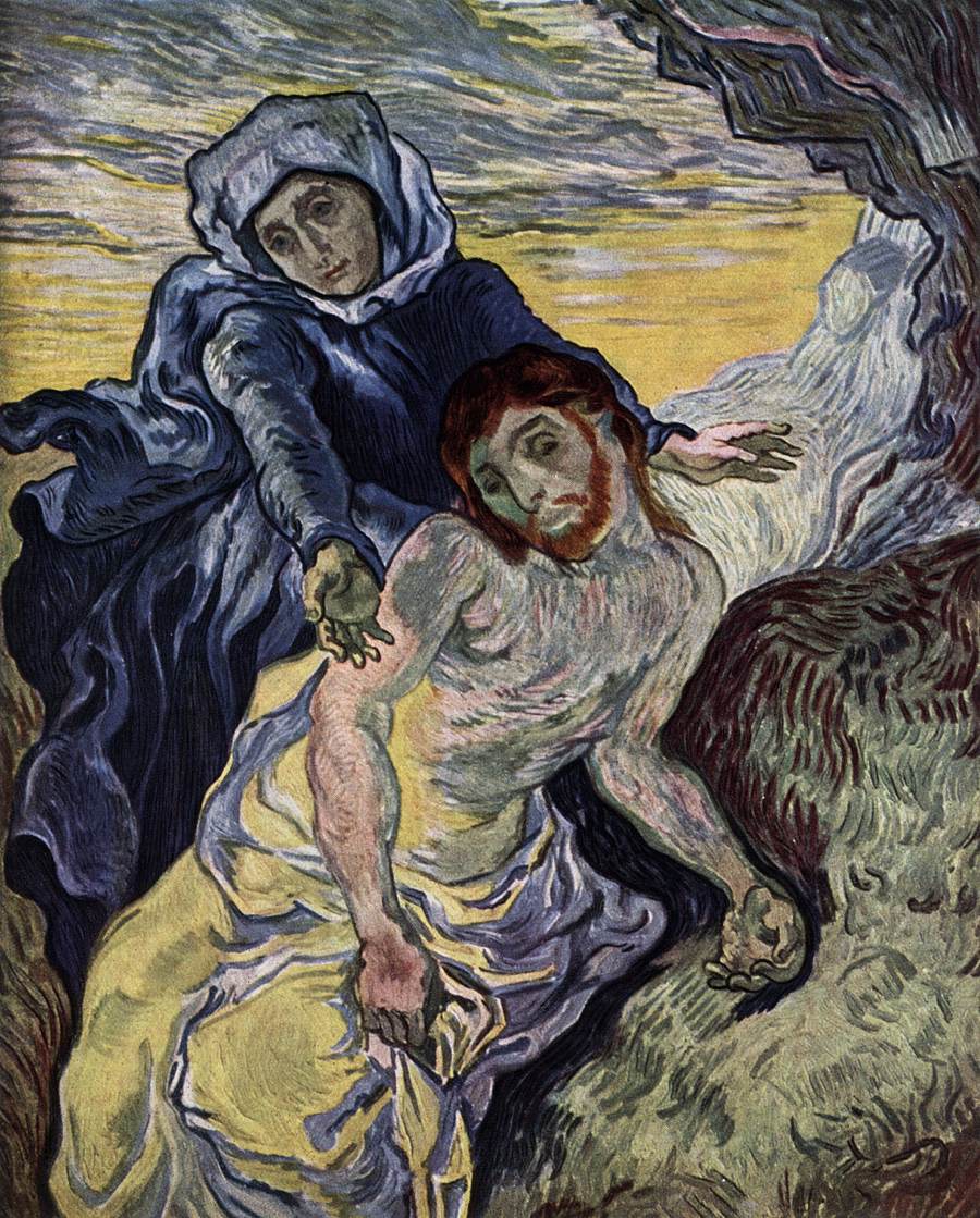 Pietà (ve stylu Delacroix)