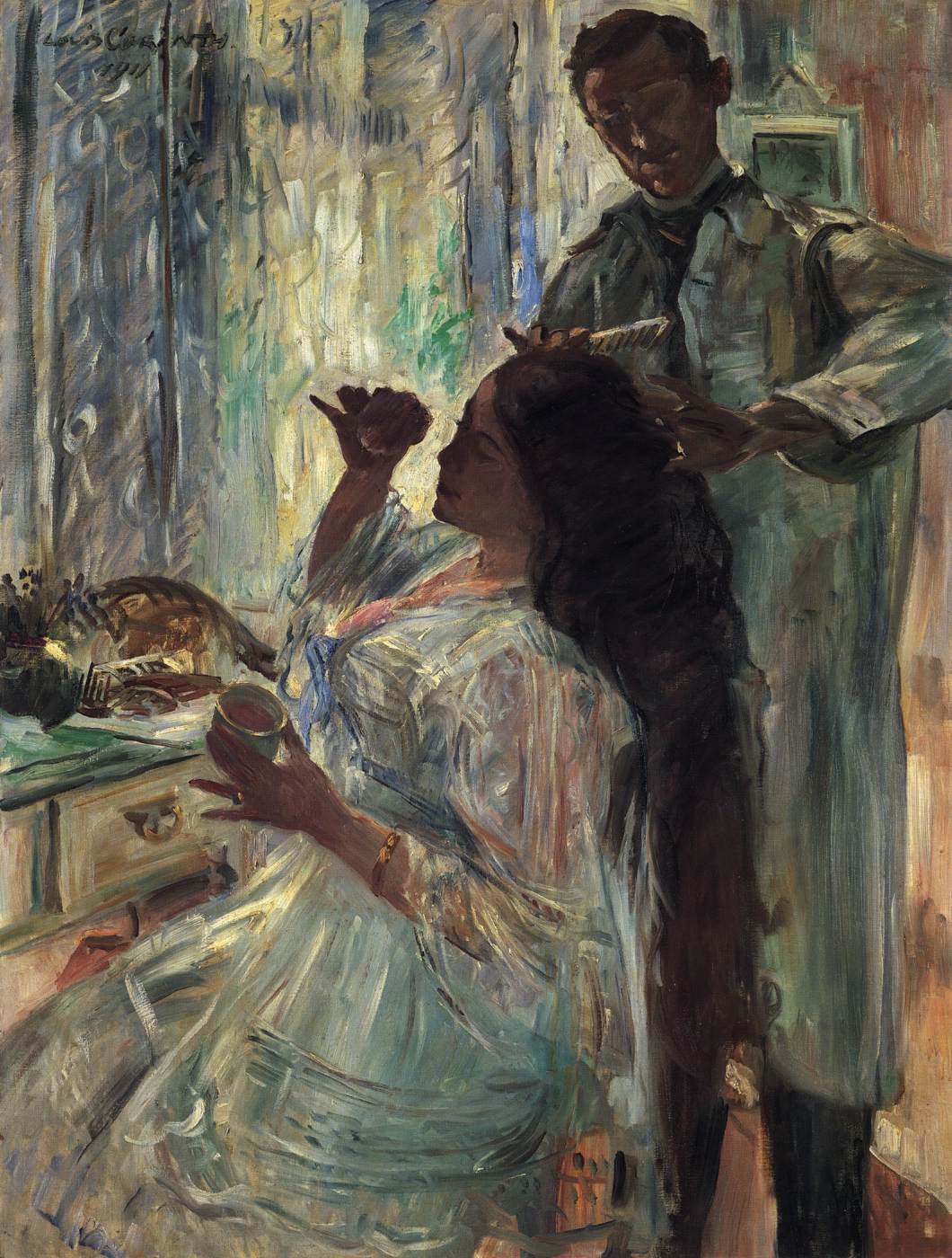 The Artist's Wife in El Tocador