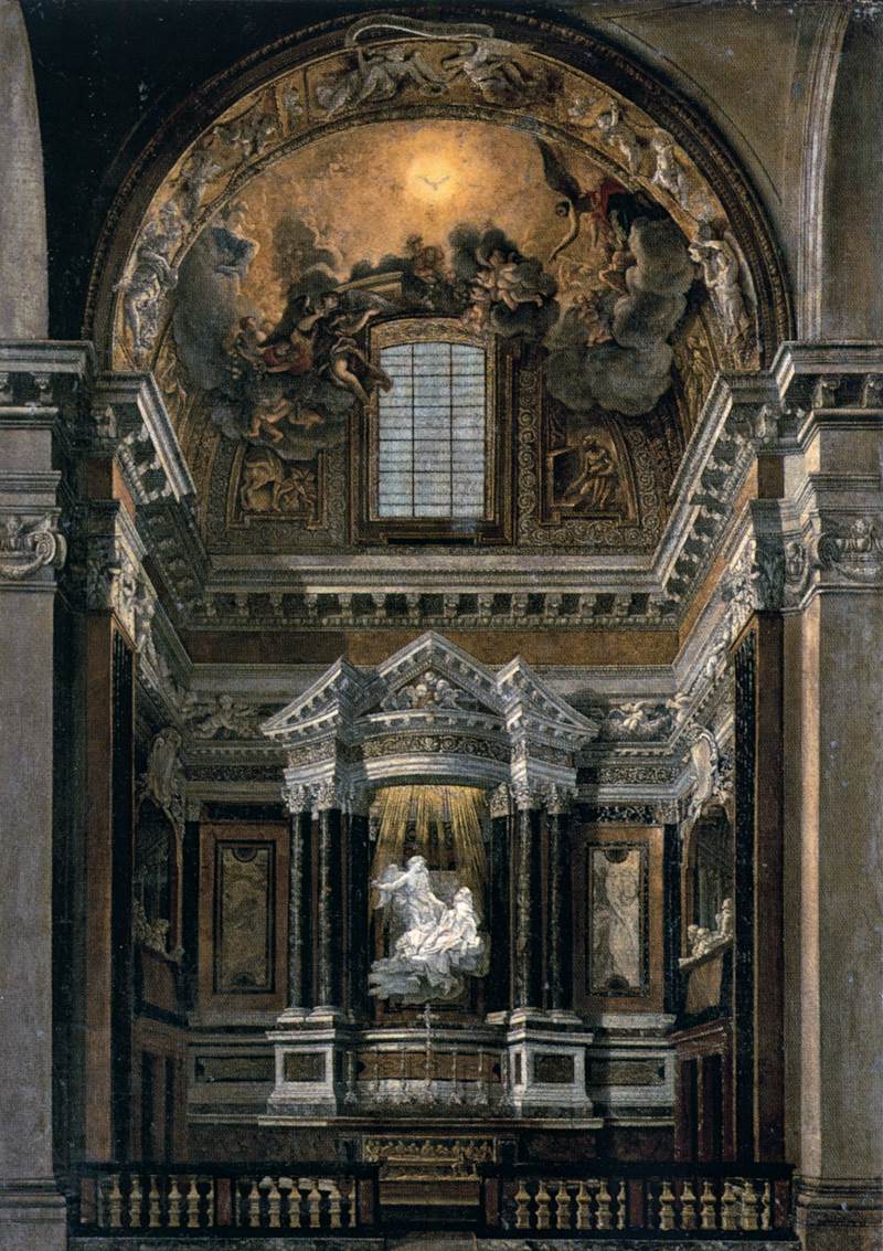 Cornaro Chapel by Gian Lorenzo Bernini